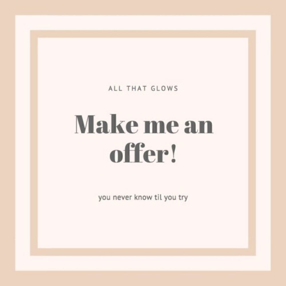 All Reasonable Offers Accepted 